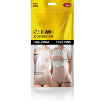 Pas Torako na klatkę piersiową z jednym otworem PT 2